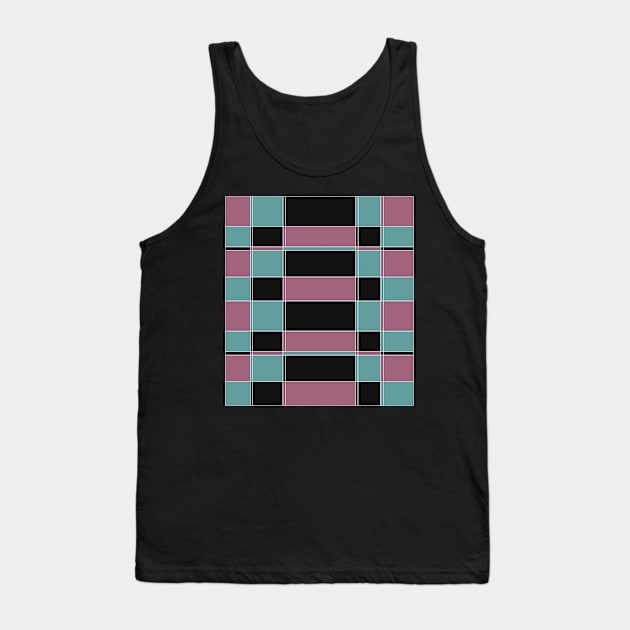 Patterned design Tank Top by dddesign